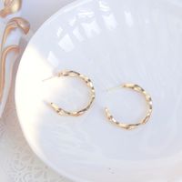 1 Pair Simple Style Geometric Alloy Plating Women's Ear Studs main image 2