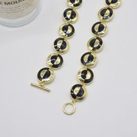 1 Piece Retro Round Alloy Plating Women's Necklace main image 2