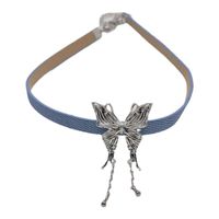 1 Piece Cool Style Butterfly Alloy Cloth Plating Women's Choker main image 2