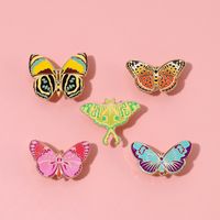 Simple Style Butterfly Alloy Plating Women's Brooches main image 6