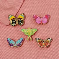 Einfacher Stil Schmetterling Legierung Überzug Frau Broschen main image 3
