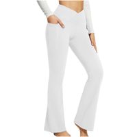 Simple Style Solid Color Cotton Pocket Active Bottoms Leggings main image 5