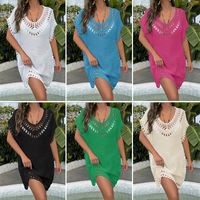 Women's Vacation Solid Color Cover Ups main image 6