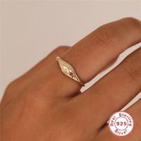 Fashion Constellation Sterling Silver Inlay Zircon Rings 1 Piece main image 4