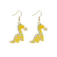 1 Pair Fashion Animal Pineapple French Fries Alloy Resin Plating Women's Drop Earrings main image 5