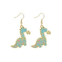 1 Pair Fashion Animal Pineapple French Fries Alloy Resin Plating Women's Drop Earrings sku image 19