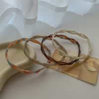 Klassisch Mehrfarbig Acetatplatten Einbrennlack Haarband 1 Stück main image 3