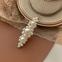 Chinoiserie Farbverlauf Künstliche Perle Haarklammer 1 Stück sku image 19