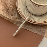 Chinoiserie Farbverlauf Künstliche Perle Haarklammer 1 Stück sku image 5