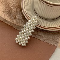 Chinoiserie Farbverlauf Künstliche Perle Haarklammer 1 Stück sku image 33
