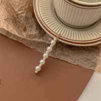 Chinoiserie Farbverlauf Künstliche Perle Haarklammer 1 Stück sku image 2