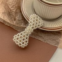 Chinoiserie Farbverlauf Künstliche Perle Haarklammer 1 Stück sku image 35