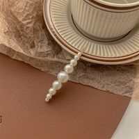 Chinoiserie Farbverlauf Künstliche Perle Haarklammer 1 Stück sku image 4
