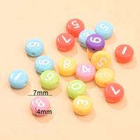 200 Pieces Per Pack Arylic Letter Beads sku image 32