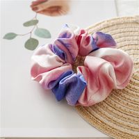 Fashion Multicolor Cloth Printing Hair Tie 1 Piece sku image 2