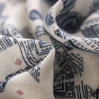 Women's Ethnic Style Printing Polyester Printing Cotton Linen Scarves main image 4
