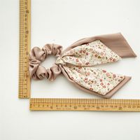 Pastoral Ditsy Floral Cloth Bowknot Hair Tie 1 Piece main image 2