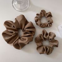 Women's Fashion Solid Color Satin Hair Tie main image 4