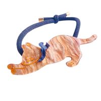 Cute Cat Acetic Acid Sheets Hair Tie 1 Piece main image 4