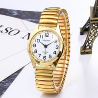 Business Stripe One Piece Buckle Quartz Men's Watches sku image 5