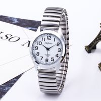 Business Stripe One Piece Buckle Quartz Men's Watches sku image 10