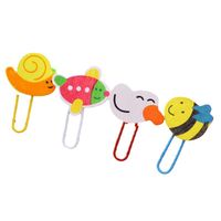 Creative Animal Cute Paper Clip Bookmark Clip Bookmark Student Stationery Wholesale Taobao Supply Manufacturer main image 3