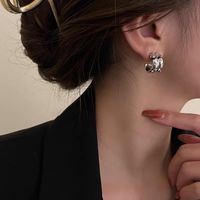 1 Pair Simple Style Geometric Alloy Plating Women's Earrings main image 1
