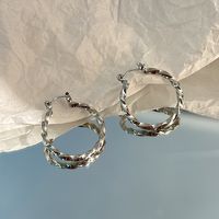 1 Par Estilo Simple Geométrico Aleación Enchapado Mujeres Aretes sku image 19