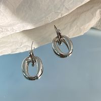 1 Pair Simple Style Geometric Alloy Plating Women's Earrings sku image 5