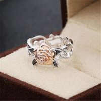 1 Piece Fashion Flower Alloy Plating Women's Rings main image 5