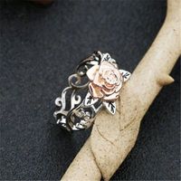 1 Piece Fashion Flower Alloy Plating Women's Rings main image 2
