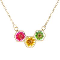 1 Piece Vacation Flower Resin Women's Pendant Necklace main image 5