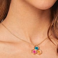 1 Piece Vacation Flower Resin Women's Pendant Necklace main image 4