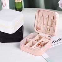 1 Piece Fashion Pu Leather Jewelry Boxes main image 1