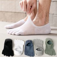 Men's Sports Solid Color Cotton Ankle Socks A Pair main image 3