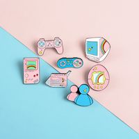 Fashion Game Console Alloy Stoving Varnish Unisex Brooches main image 3