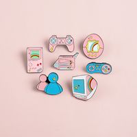 Fashion Game Console Alloy Stoving Varnish Unisex Brooches main image 2