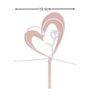 Mother's Day Heart Shape Arylic Plastic Festival Decorative Props 1 Piece sku image 5