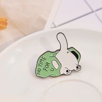 Cartoon Style Clouds Animal Astronaut Alloy Unisex Brooches main image 5