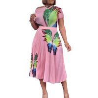 Women's Fashion Printing Polyester Printing Skirt Sets main image 3