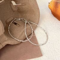 Mode Geometrisch Sterling Silber Perlen Armbänder main image 4