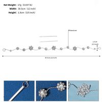 Alloy Fashion Flowers Hair Accessories  (hs-j5447 Rose Alloy) Nhhs0619-hs-j5447-rose-alloy sku image 8