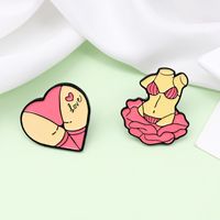 Funny Fashion Letter Alloy Unisex Brooches main image 3