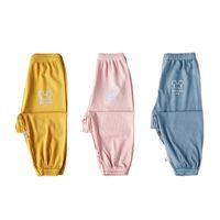 Basic Solid Color Polyester Boys Pants main image 6