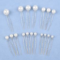 Fashion Geometric Alloy Artificial Pearls 18 Pieces sku image 2