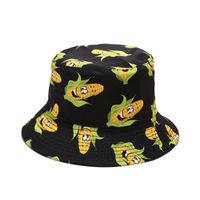 Women's Fashion Vegetable Printing Wide Eaves Bucket Hat main image 2