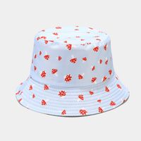 Sombrero De Cubo De Aleros Anchos Con Estampado De Verduras A La Moda Para Mujer sku image 17