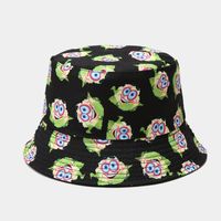 Sombrero De Cubo De Aleros Anchos Con Estampado De Verduras A La Moda Para Mujer sku image 19