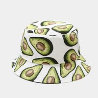 Unisex Fashion Fruit Printing Wide Eaves Bucket Hat sku image 5