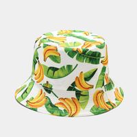 Unisex Fashion Fruit Printing Wide Eaves Bucket Hat sku image 12